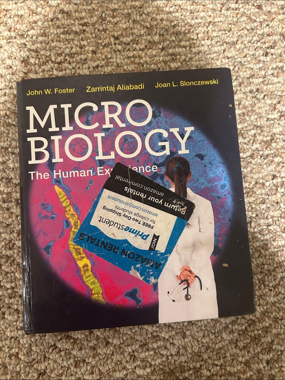 Microbiology The Human Experience Textbook - Purple/Blue Cover